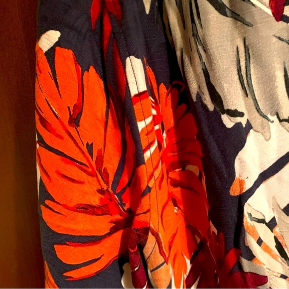 Tommy Bahama 100% Silk Shirt Men’s Size XXL (2X) Ferona Fronds 5459 Coastline